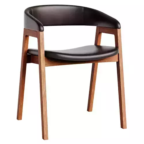 Mads Leather Arm Chair