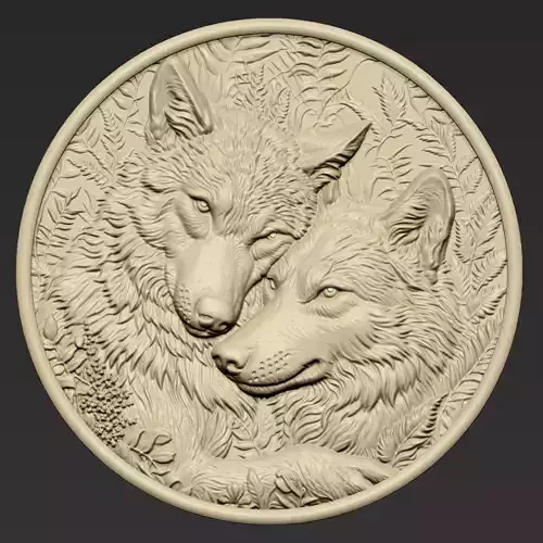Wolf Couple A28