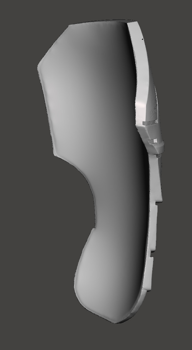 Predator 1987 Jungle Hunter Right - Left Thigh Armor Parts 3D print model_8