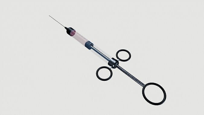 Medical Syringe 3D model