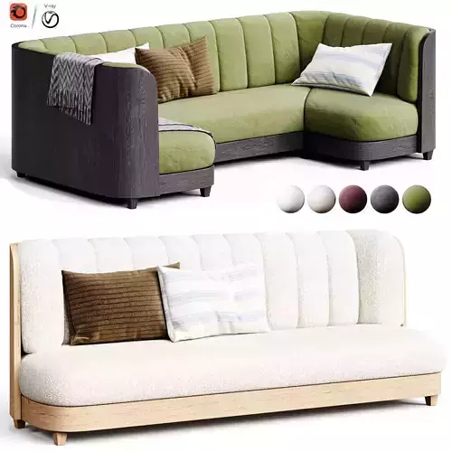 Brittany restaurant sofa