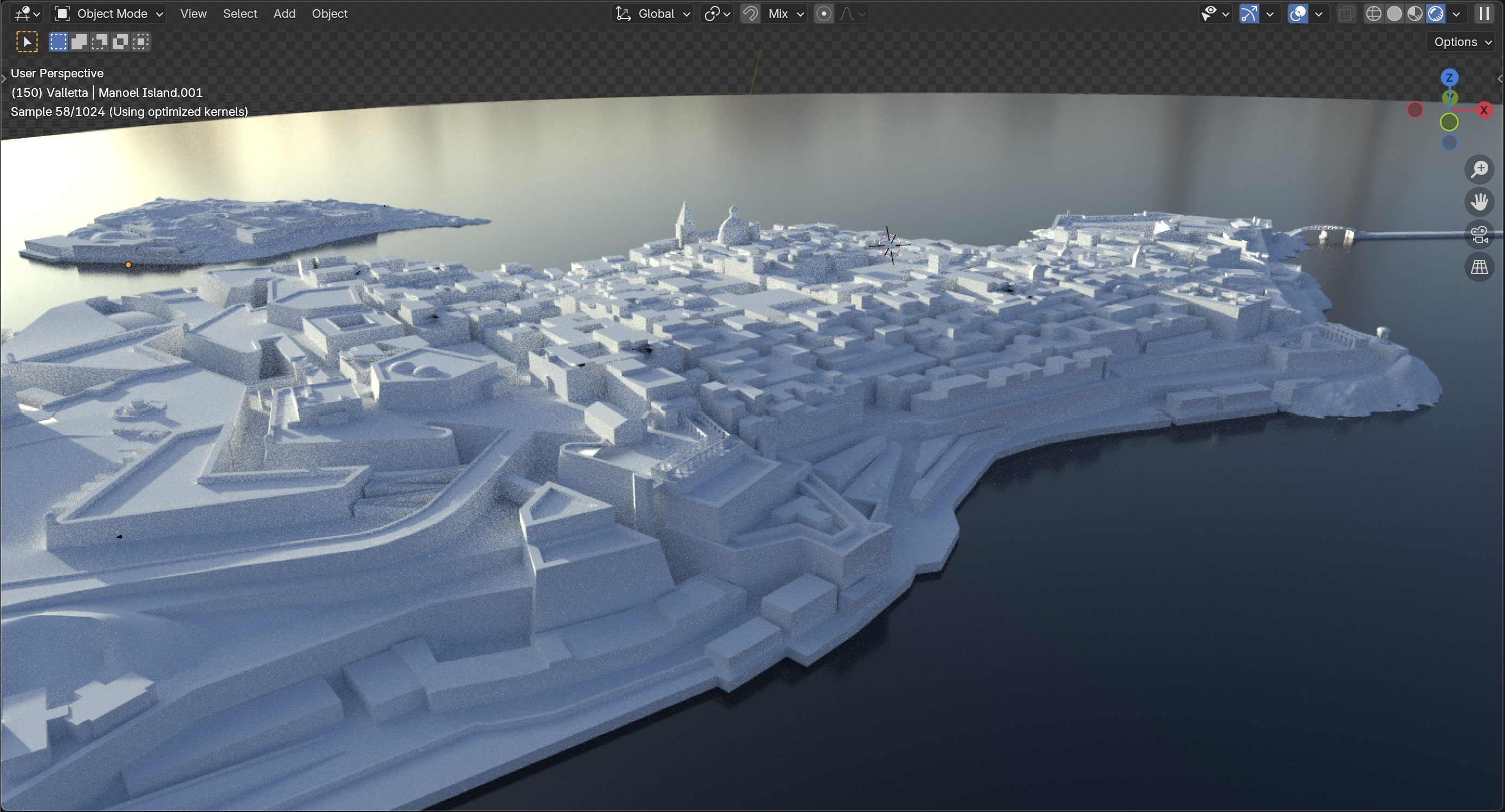 Valletta 3D Model 3D model_24