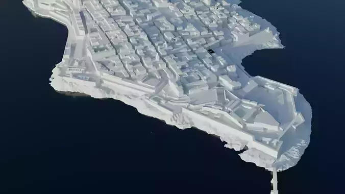 Valletta 3D Model 3D model Valletta 3D Model 3D model