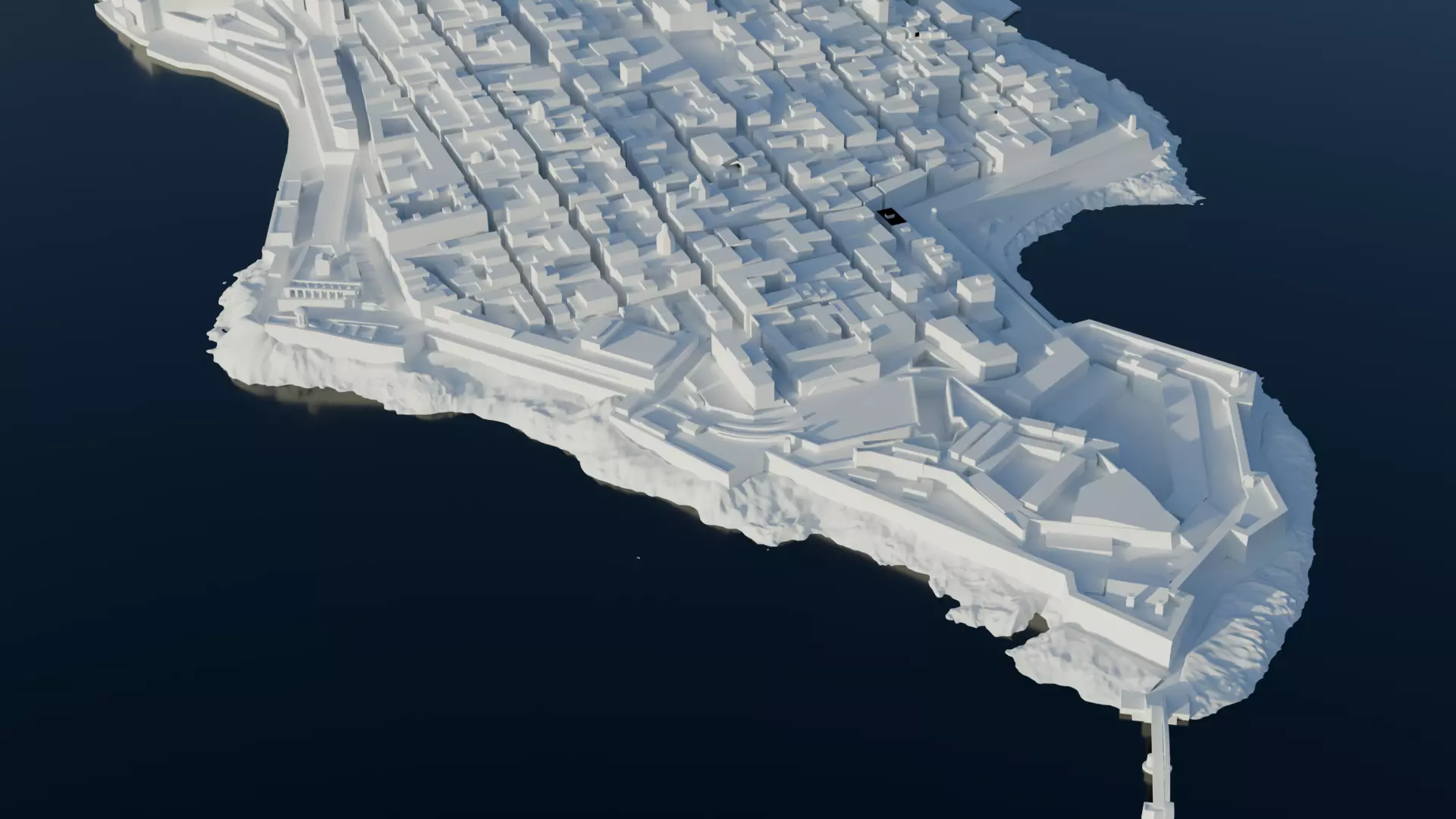 Valletta 3D Model 3D model_0