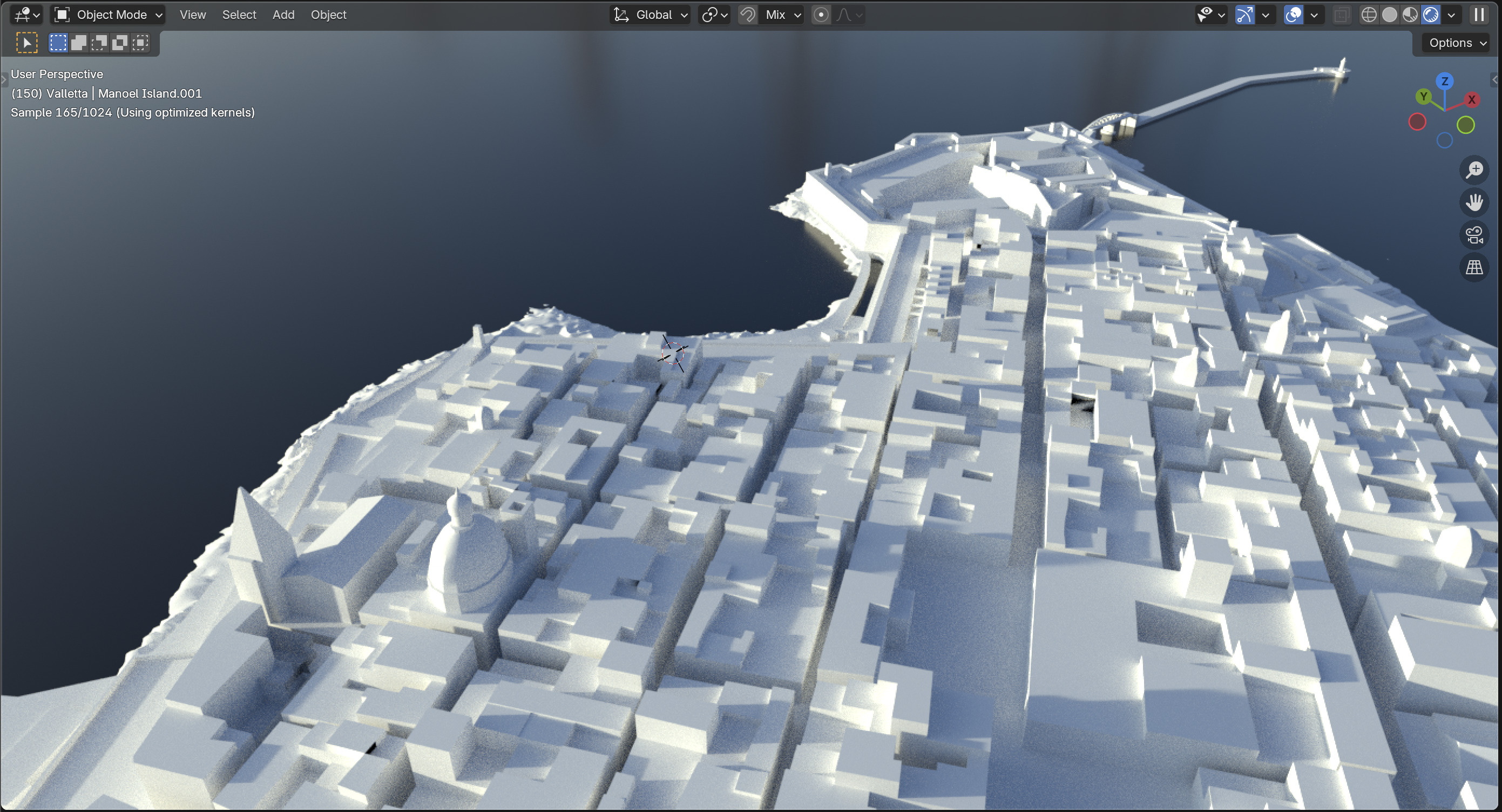 Valletta 3D Model 3D model_26