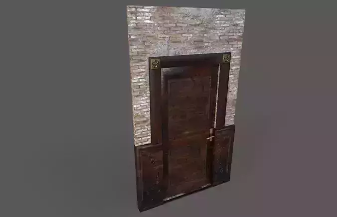 Old Wood Door