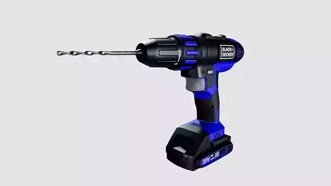 Power Drill 3D model