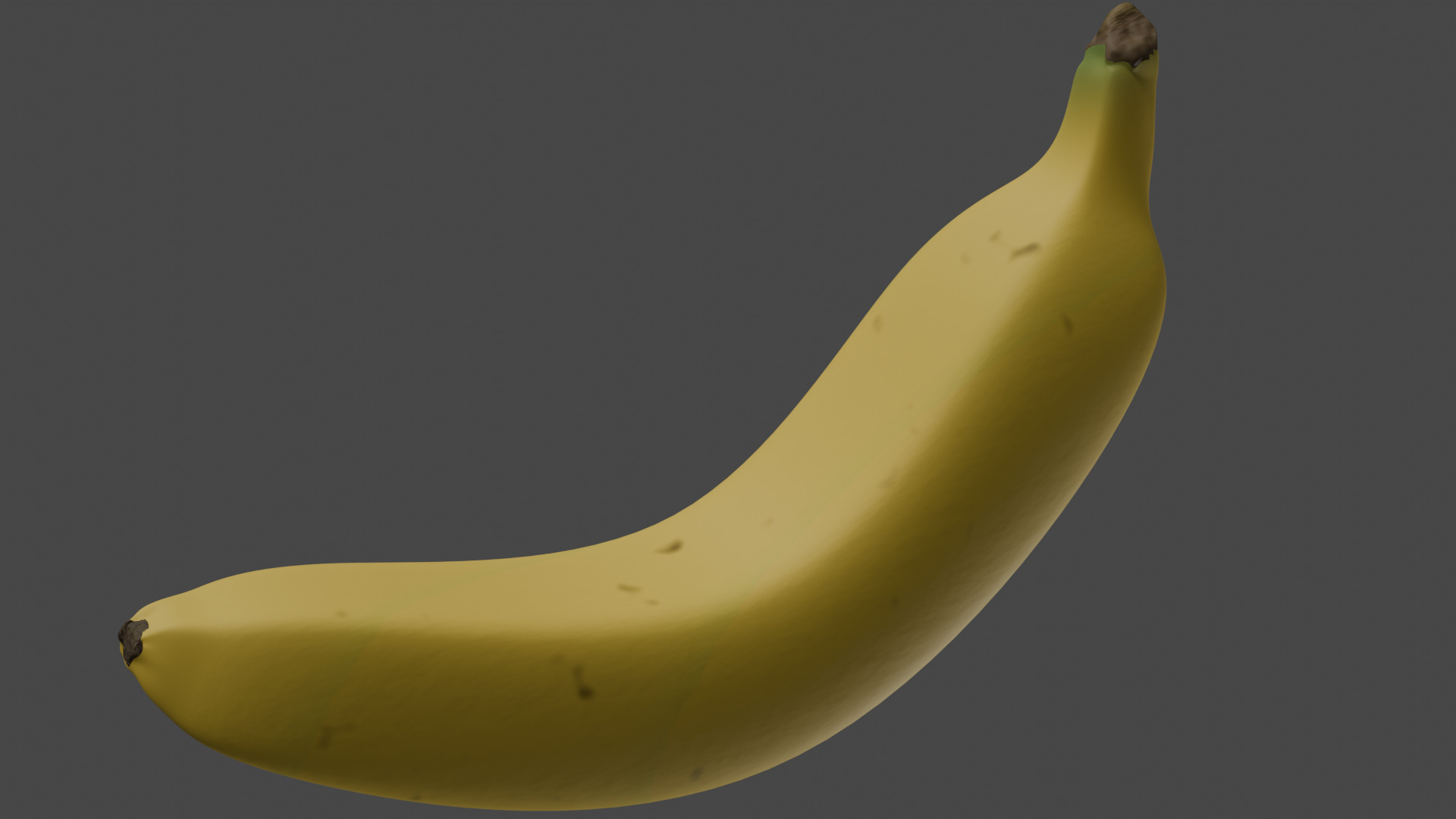 Banana 3D model_1