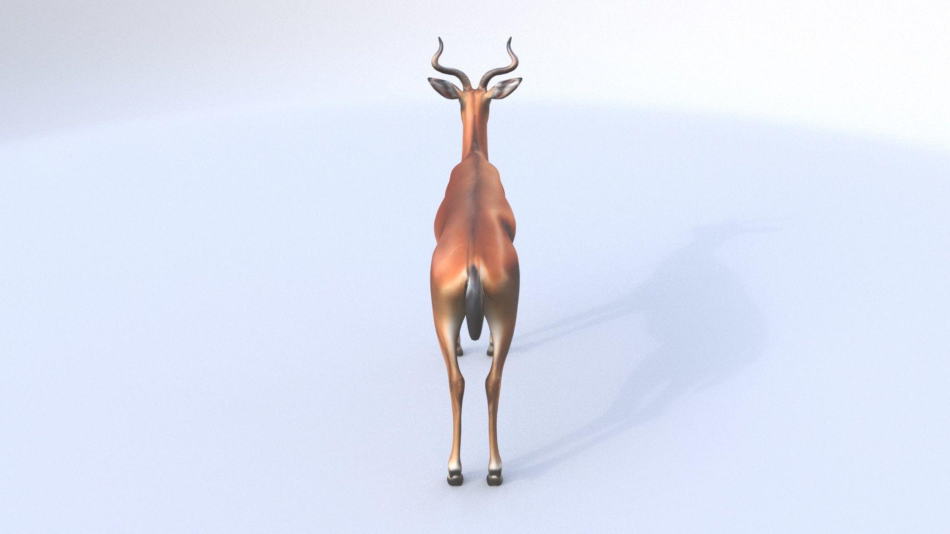 Impala 3D model_4