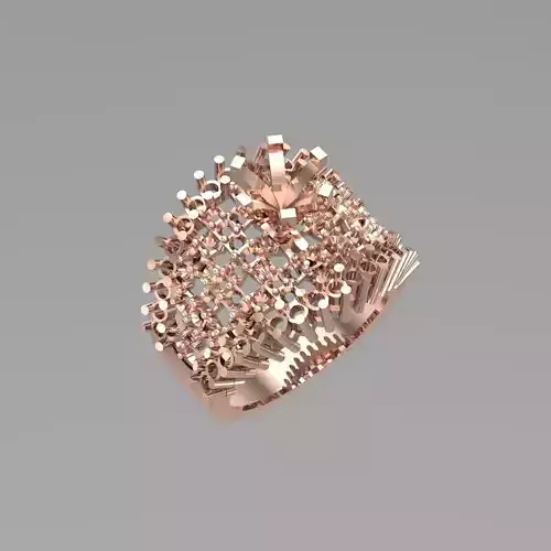 Wedding Engagement Women Ring 3D print model
