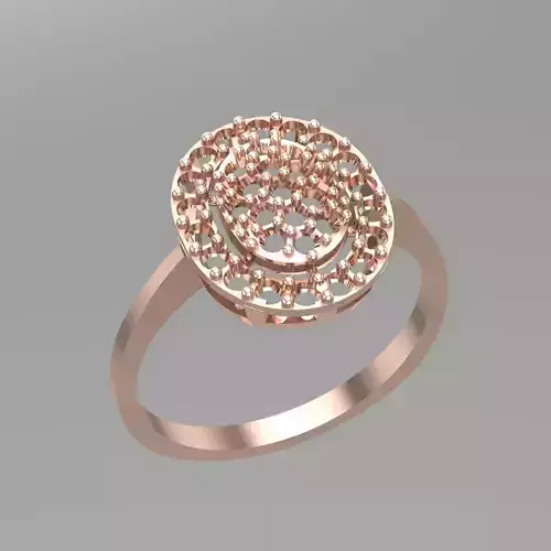 Wedding Engagement Women Ring 3D print model