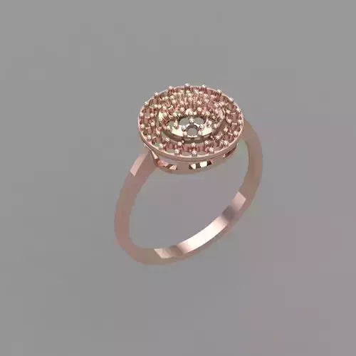 Wedding Engagement Women Ring 3D print model