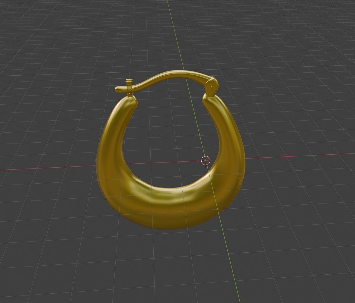 EAR RINGS  Free 3D model_4