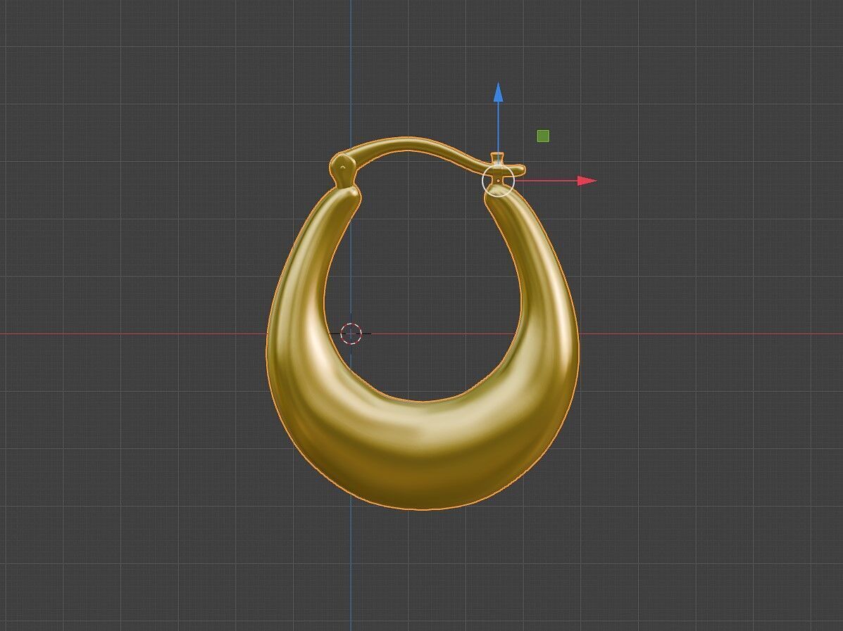 EAR RINGS  Free 3D model_3