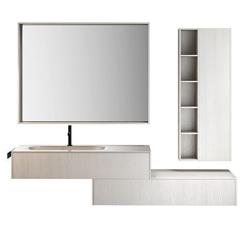 Sense 12 Vanity Unit by Ideagroup 3D model