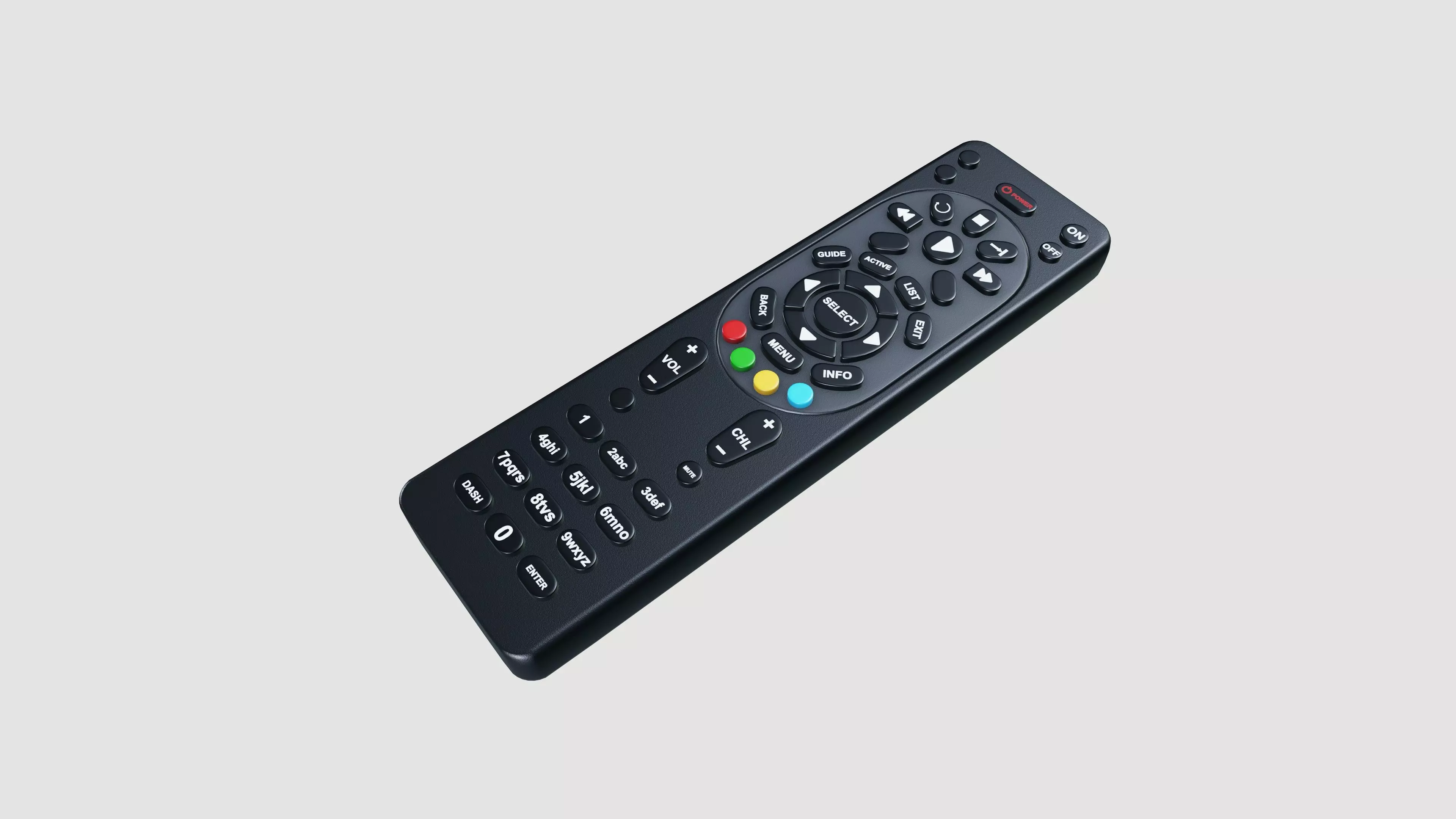 Remote Control 3D model_0
