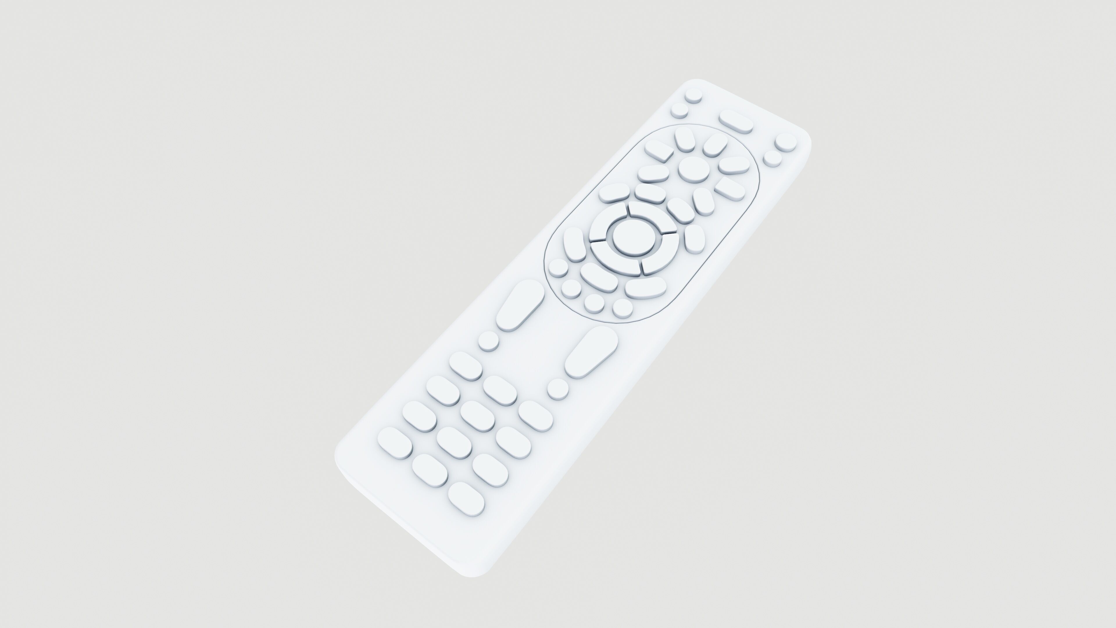 Remote Control 3D model_6