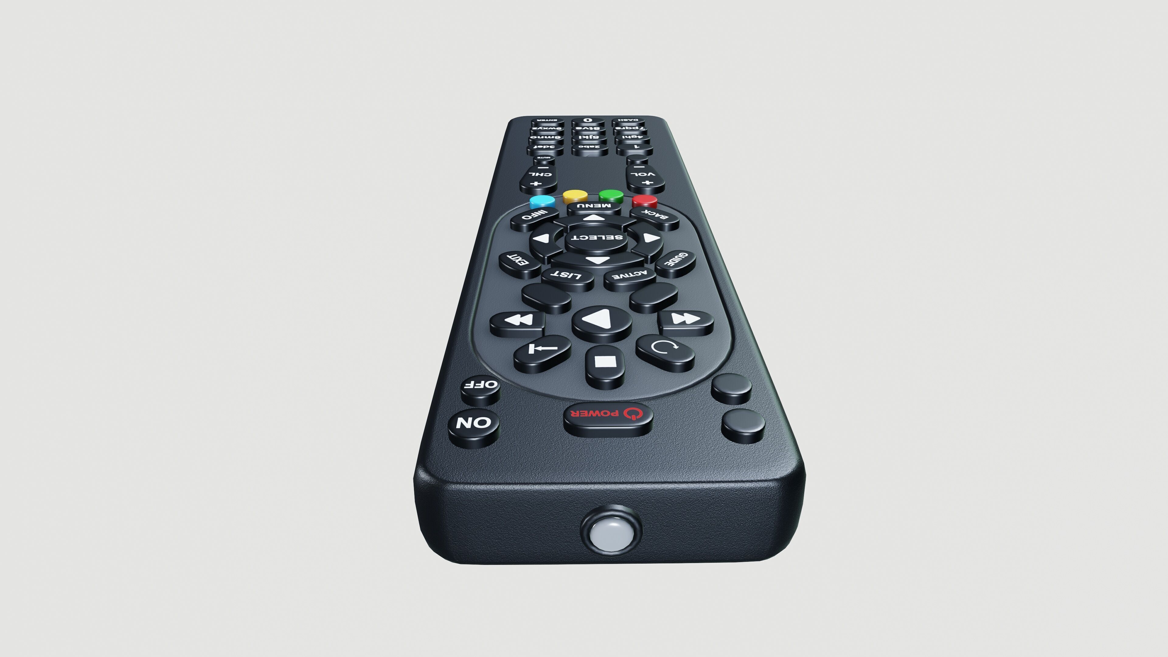 Remote Control 3D model_5