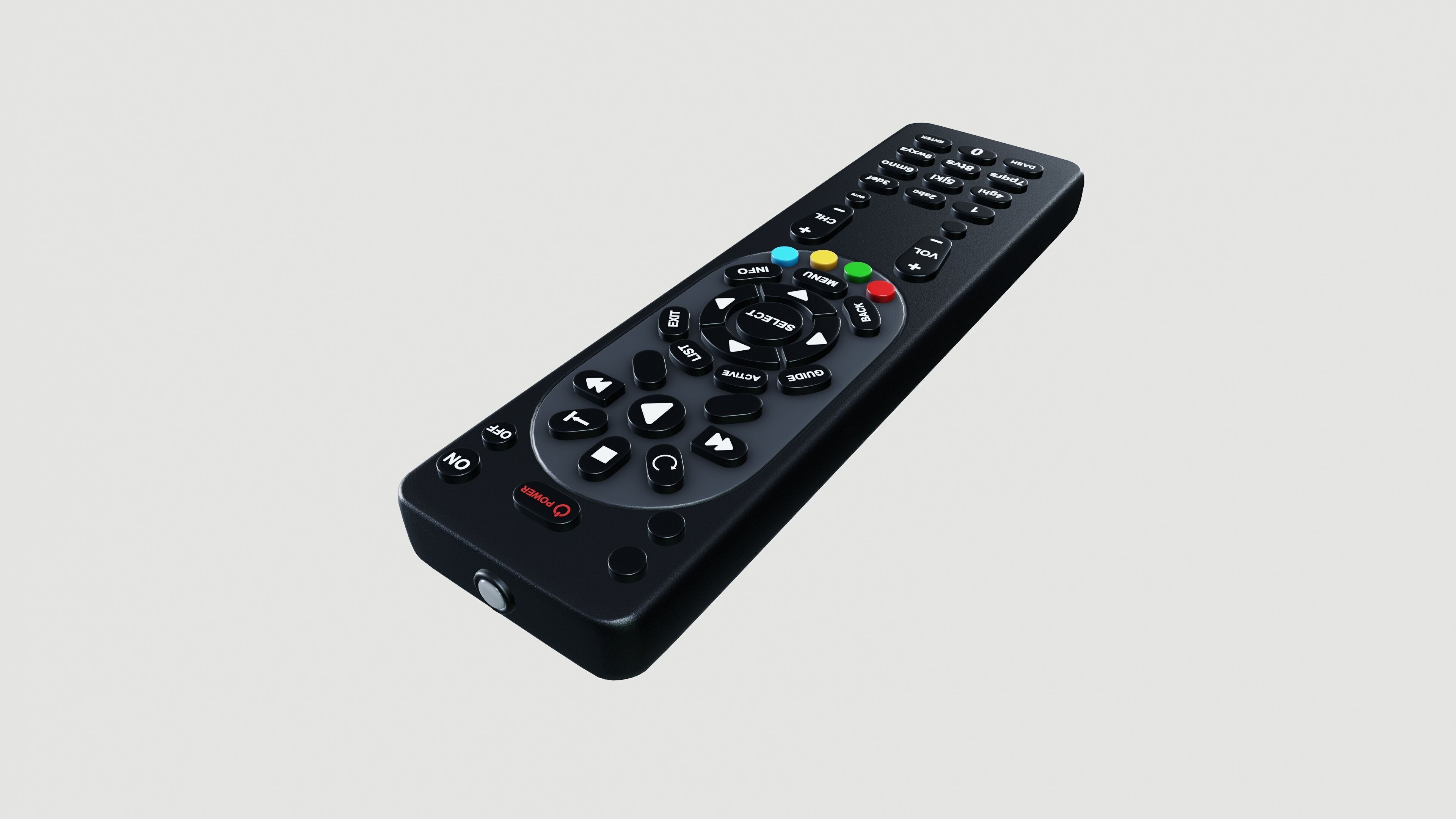 Remote Control 3D model_3