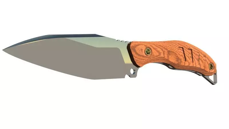 Knife 4 3D print Stl 3D print model_0
