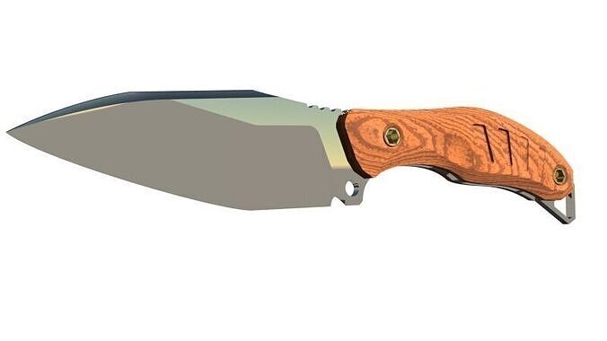 Knife 4 3D print Stl 3D print model