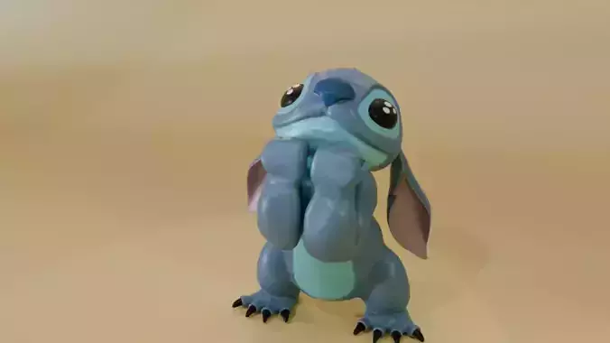 Stitch 3D print model
