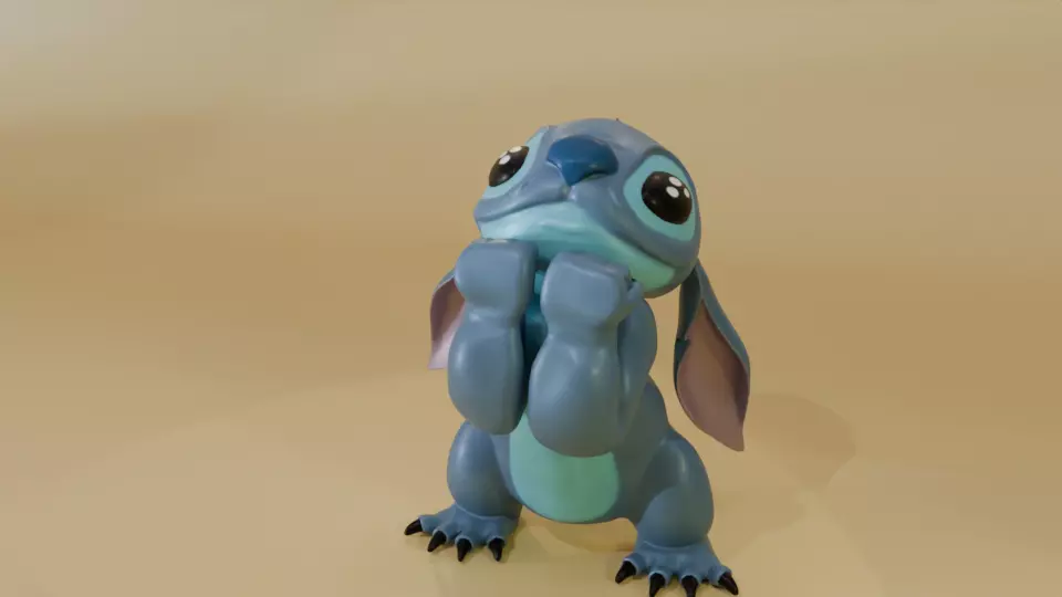 Stitch 3D print model