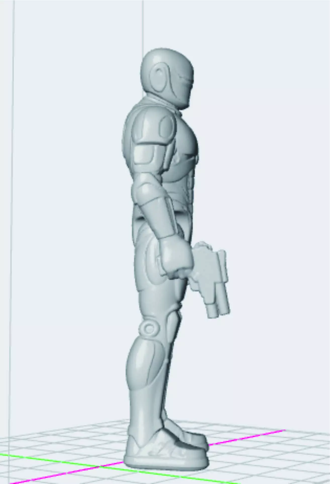 robocop ver 2014 kenner  3D print model_0