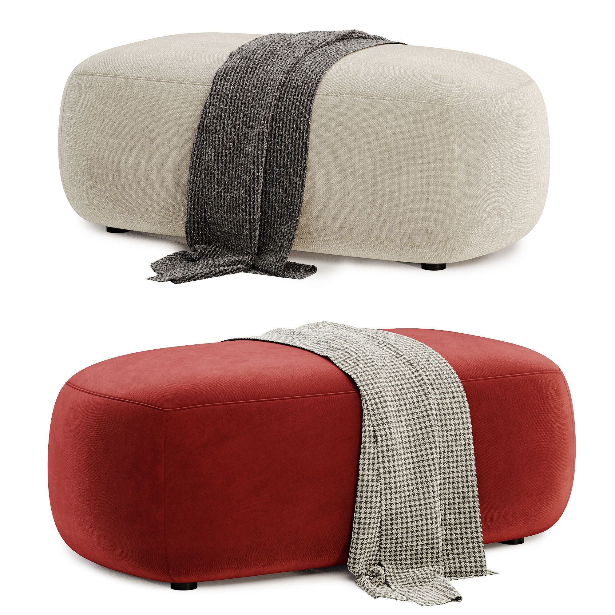 ribble bench 3D model_1