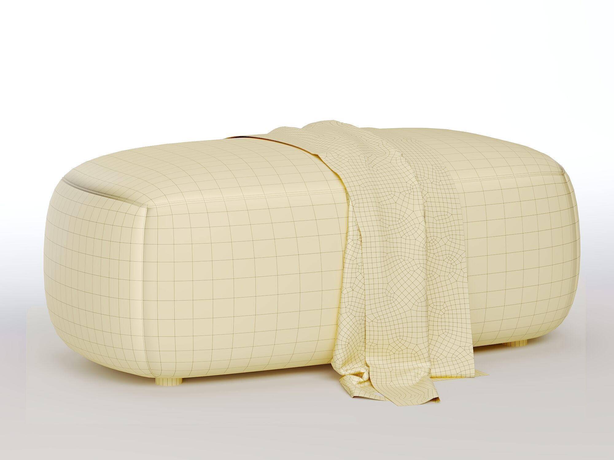 ribble bench 3D model_6