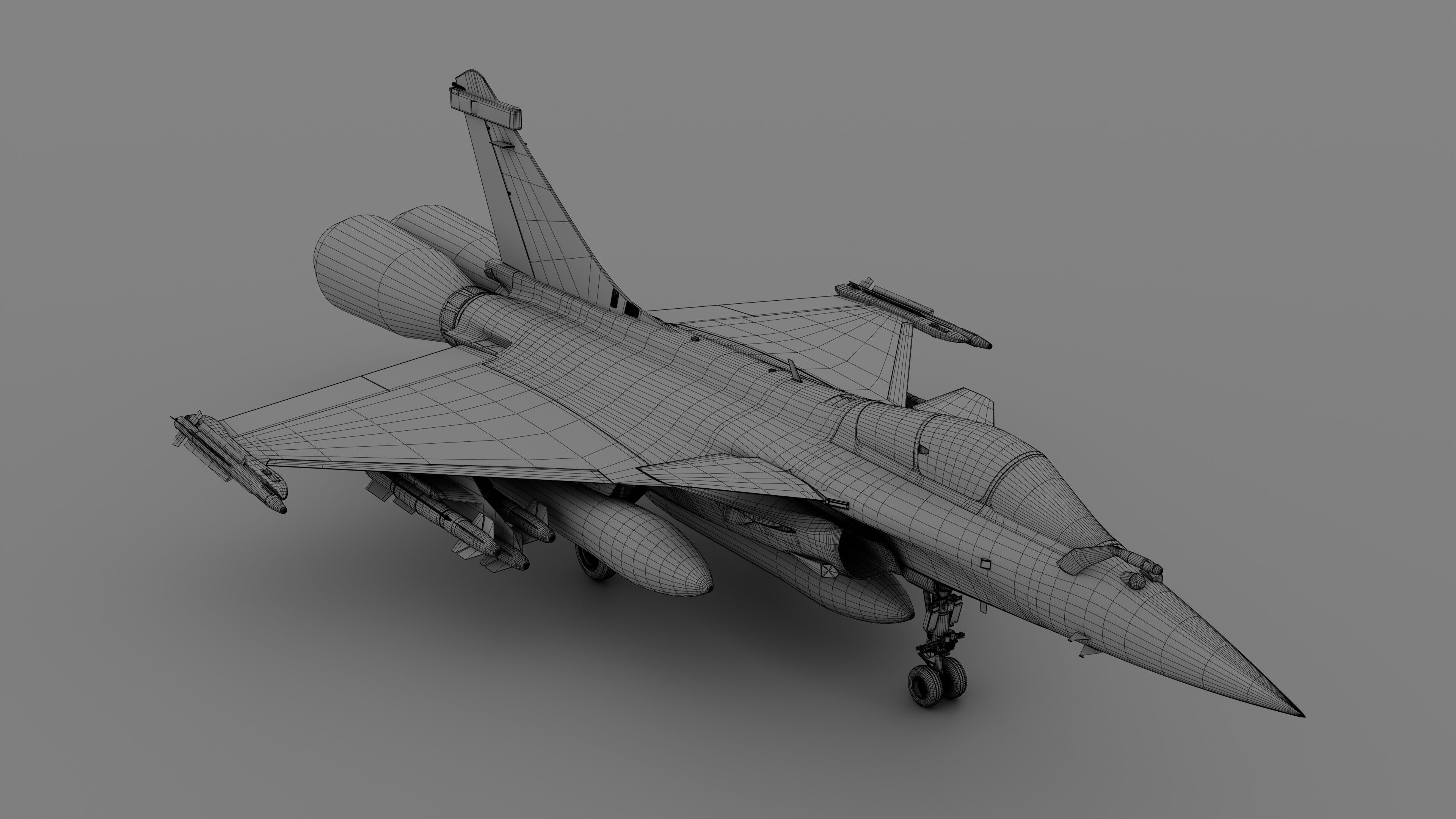 Dassault Rafale B 3D model_23