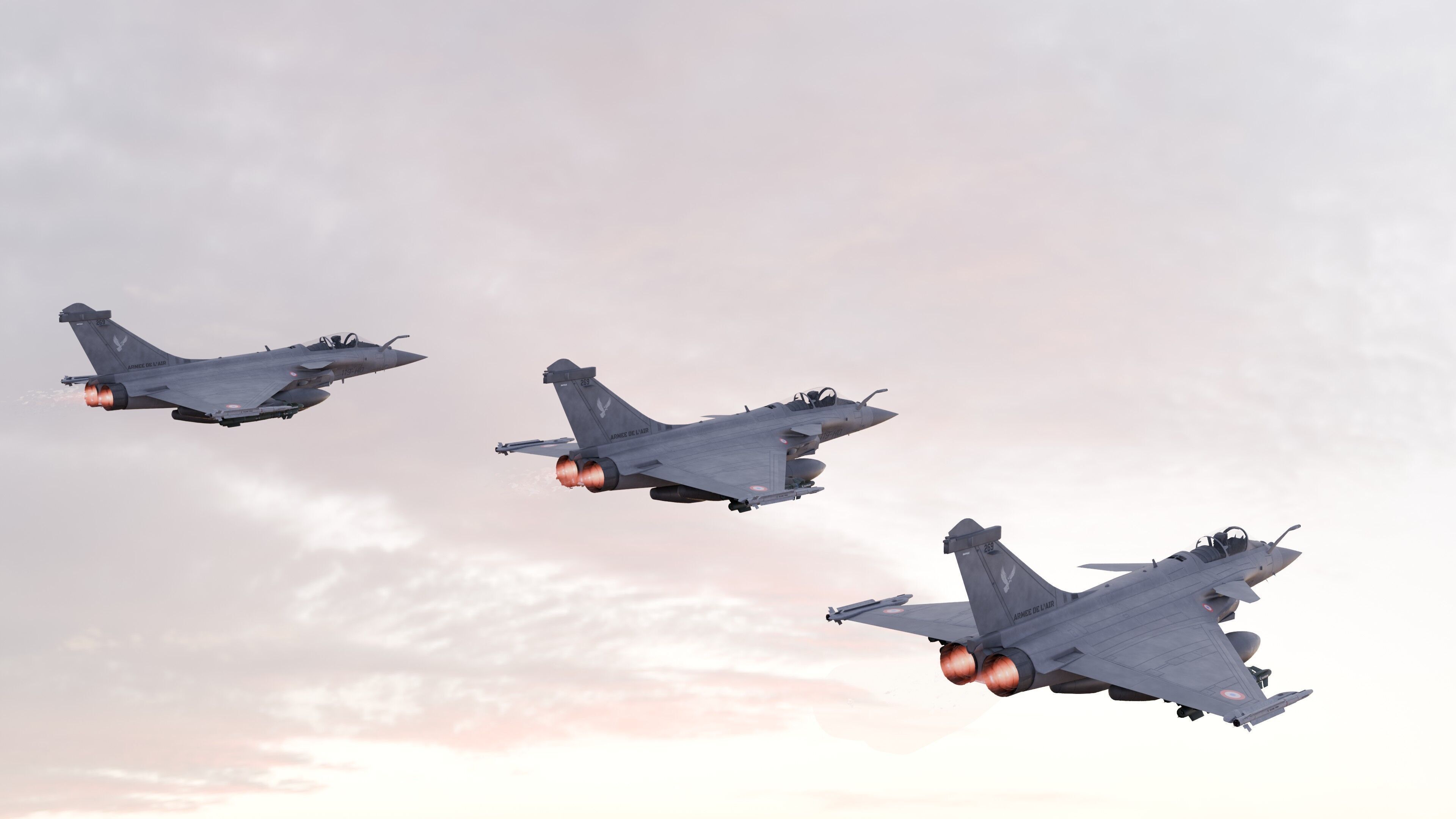 Dassault Rafale B 3D model_8