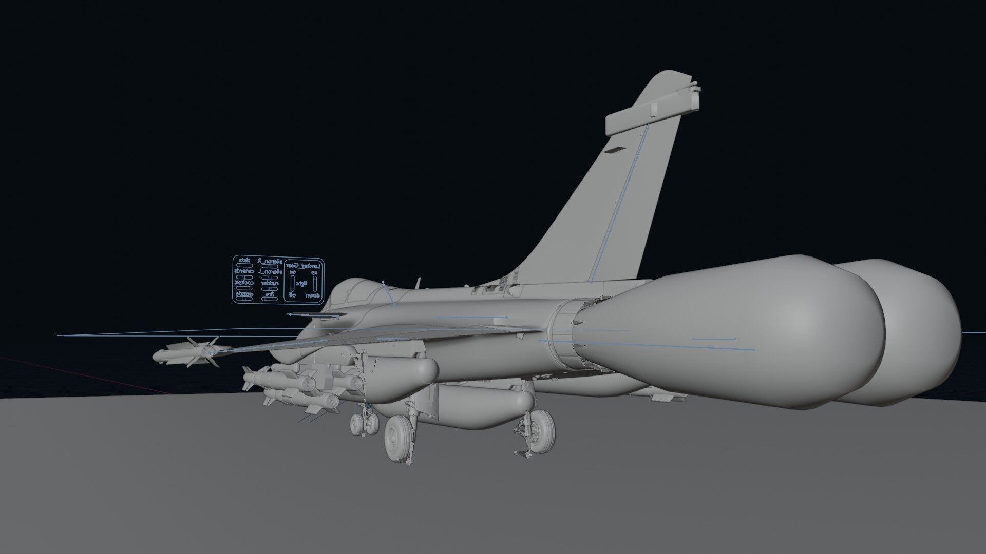 Dassault Rafale B 3D model_20