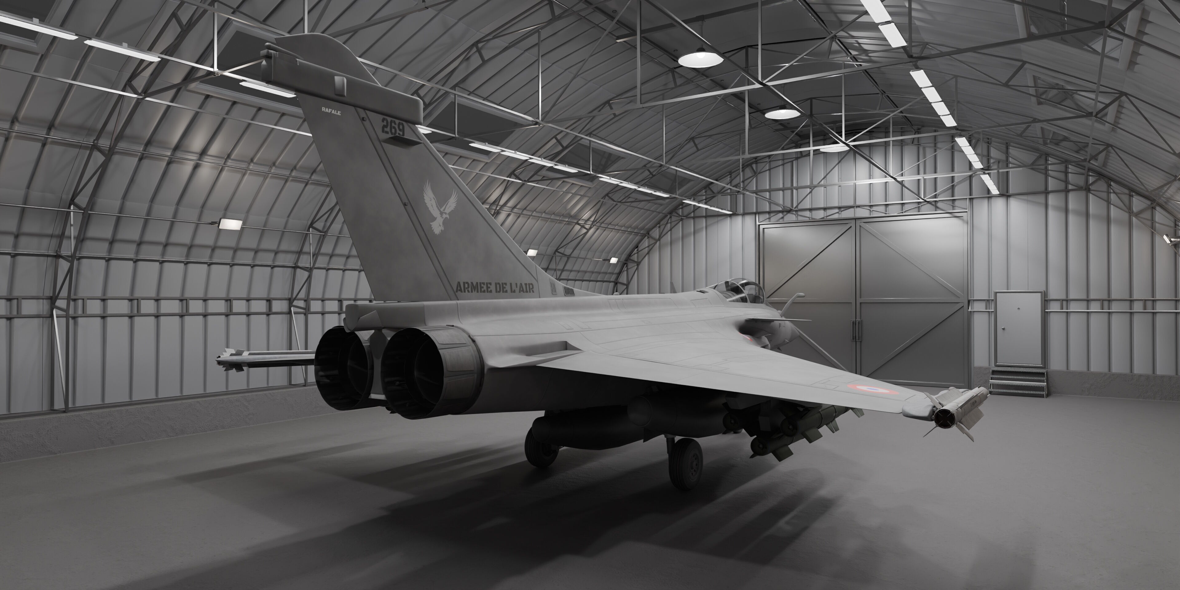 Dassault Rafale B 3D model_10