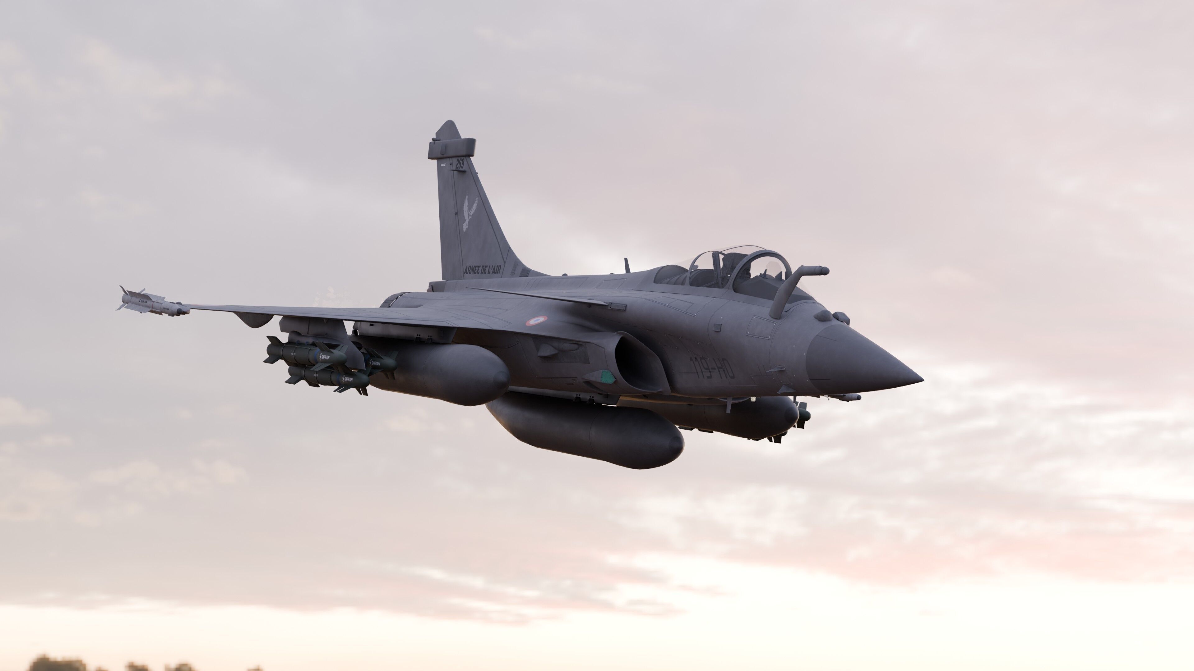 Dassault Rafale B 3D model_7