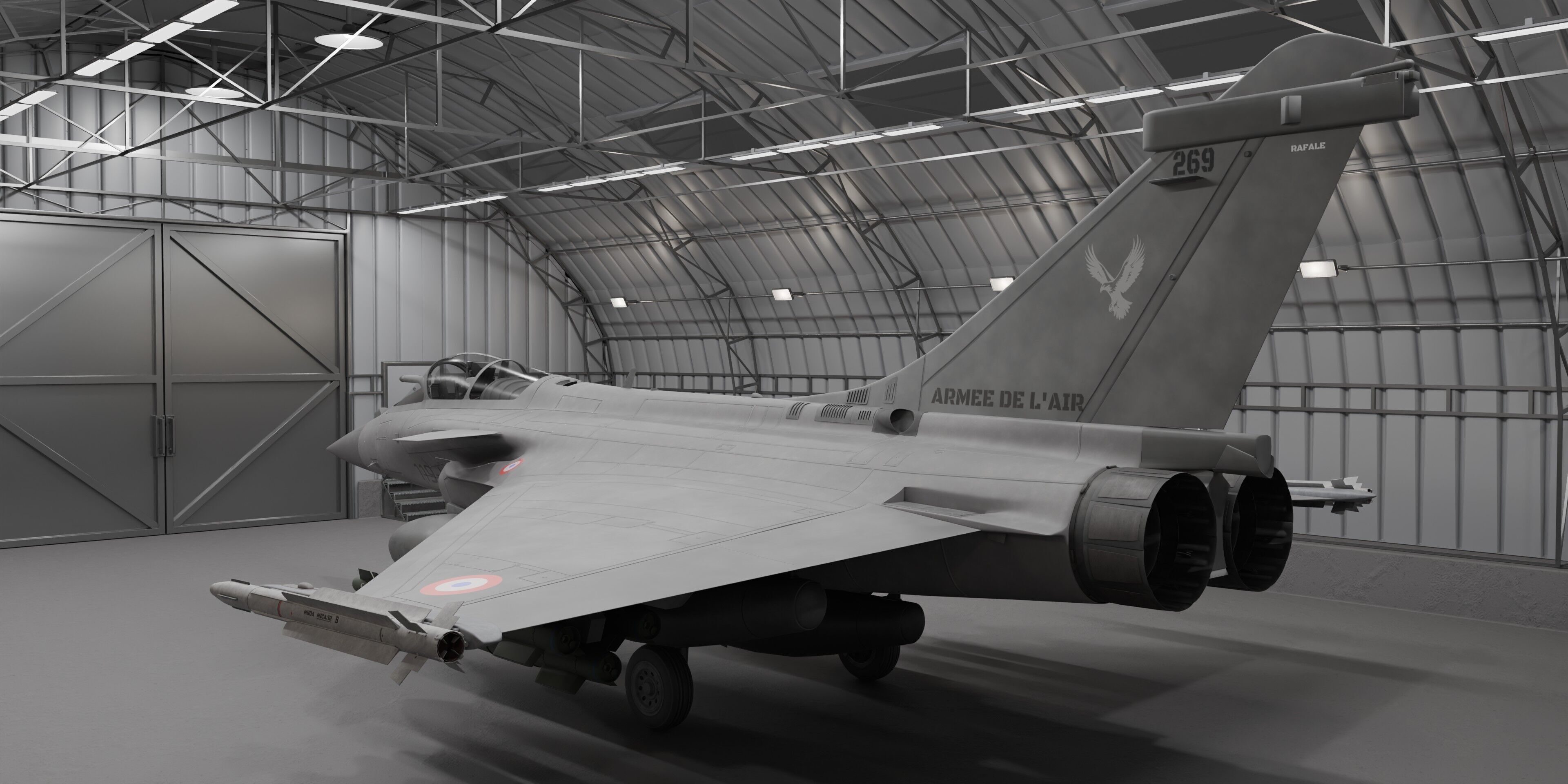 Dassault Rafale B 3D model_11