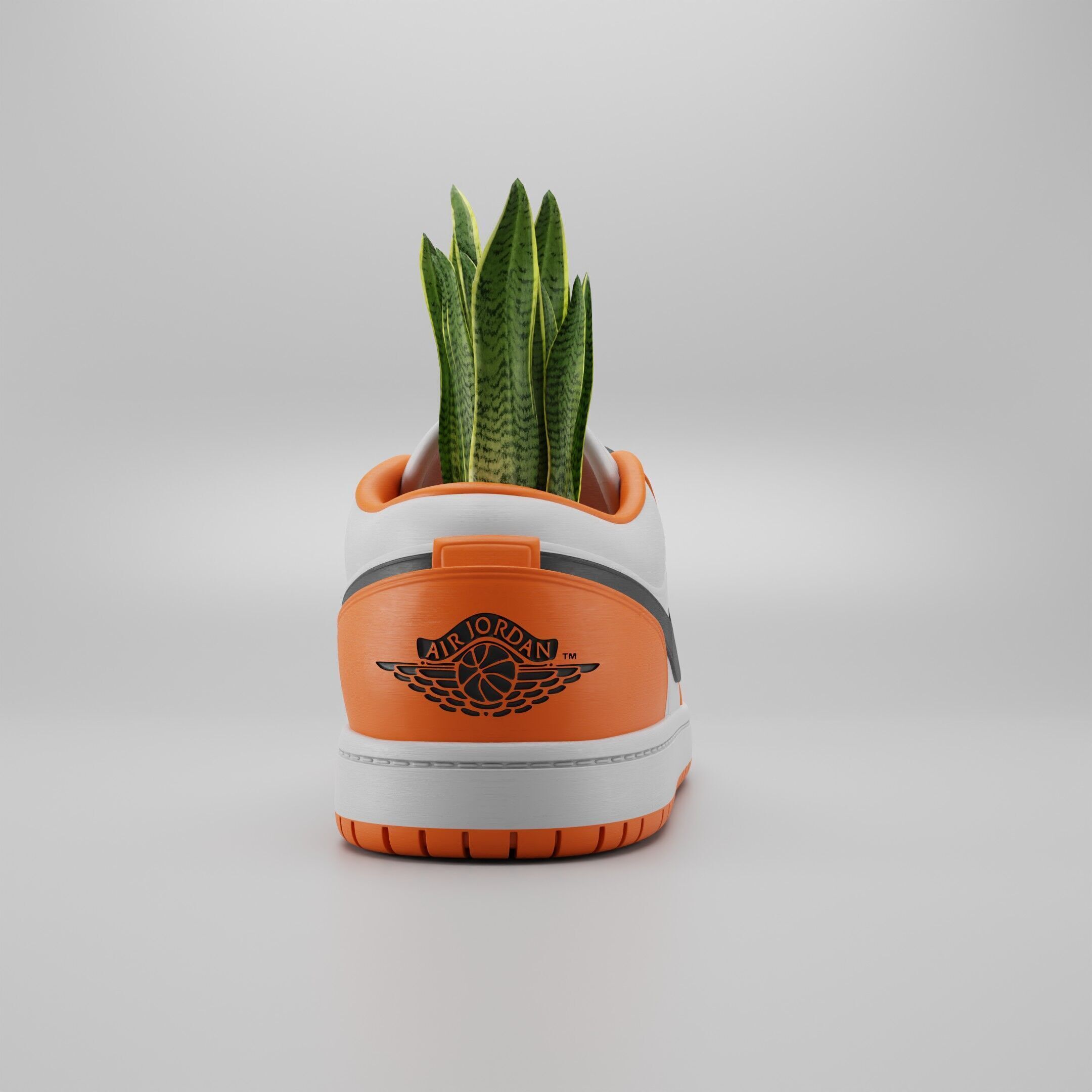  Nike Air Jordan 1 Low 3D print model_3