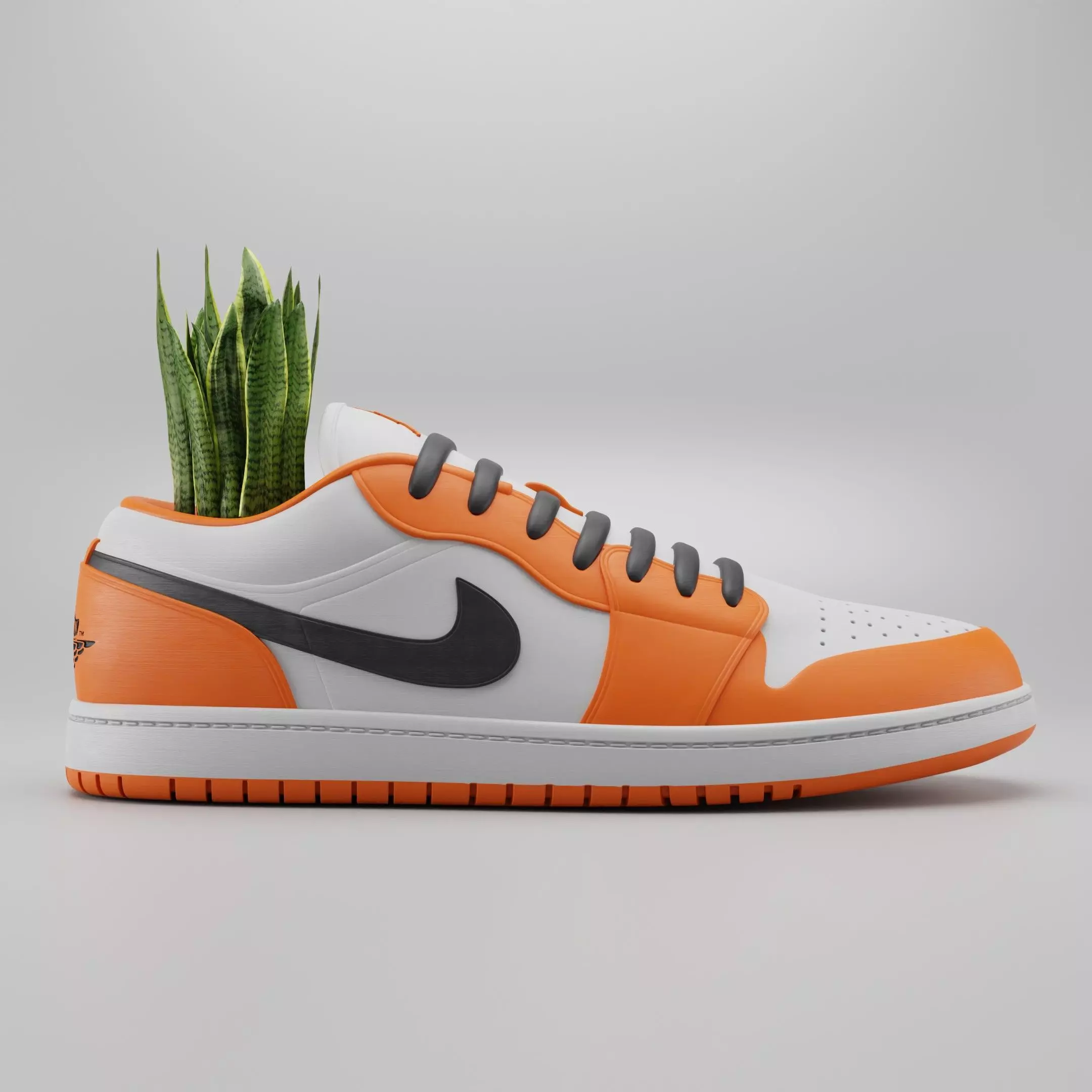  Nike Air Jordan 1 Low 3D print model_0