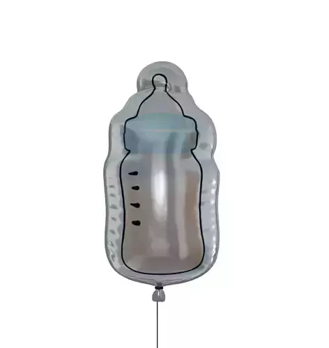 Baby bottle milk Newborn babies baby shower party cute 