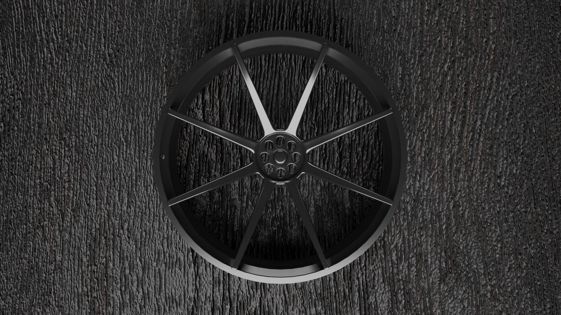 JDM Style Rim Free low-poly 3D model_2