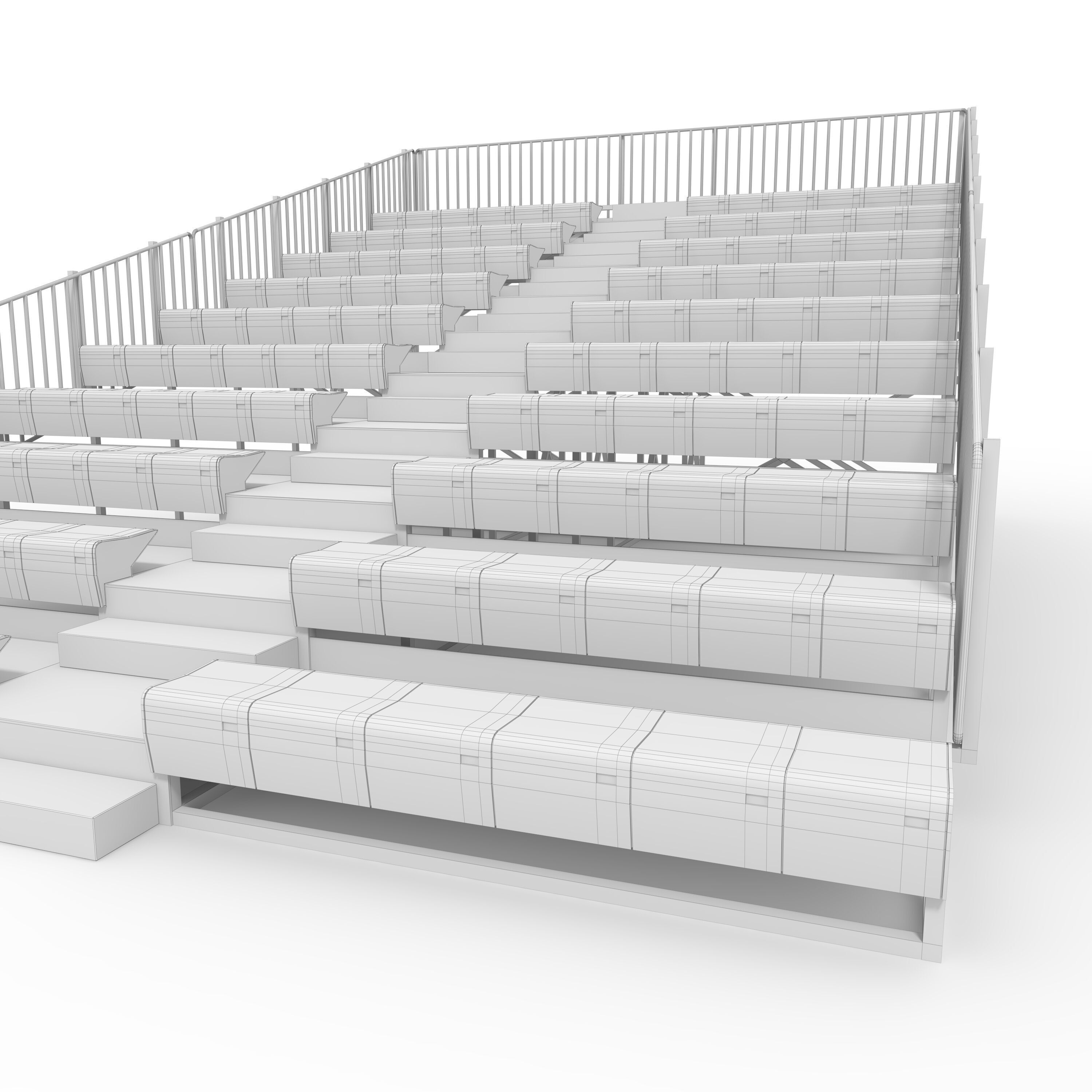 Bleachers 54 3D model_23