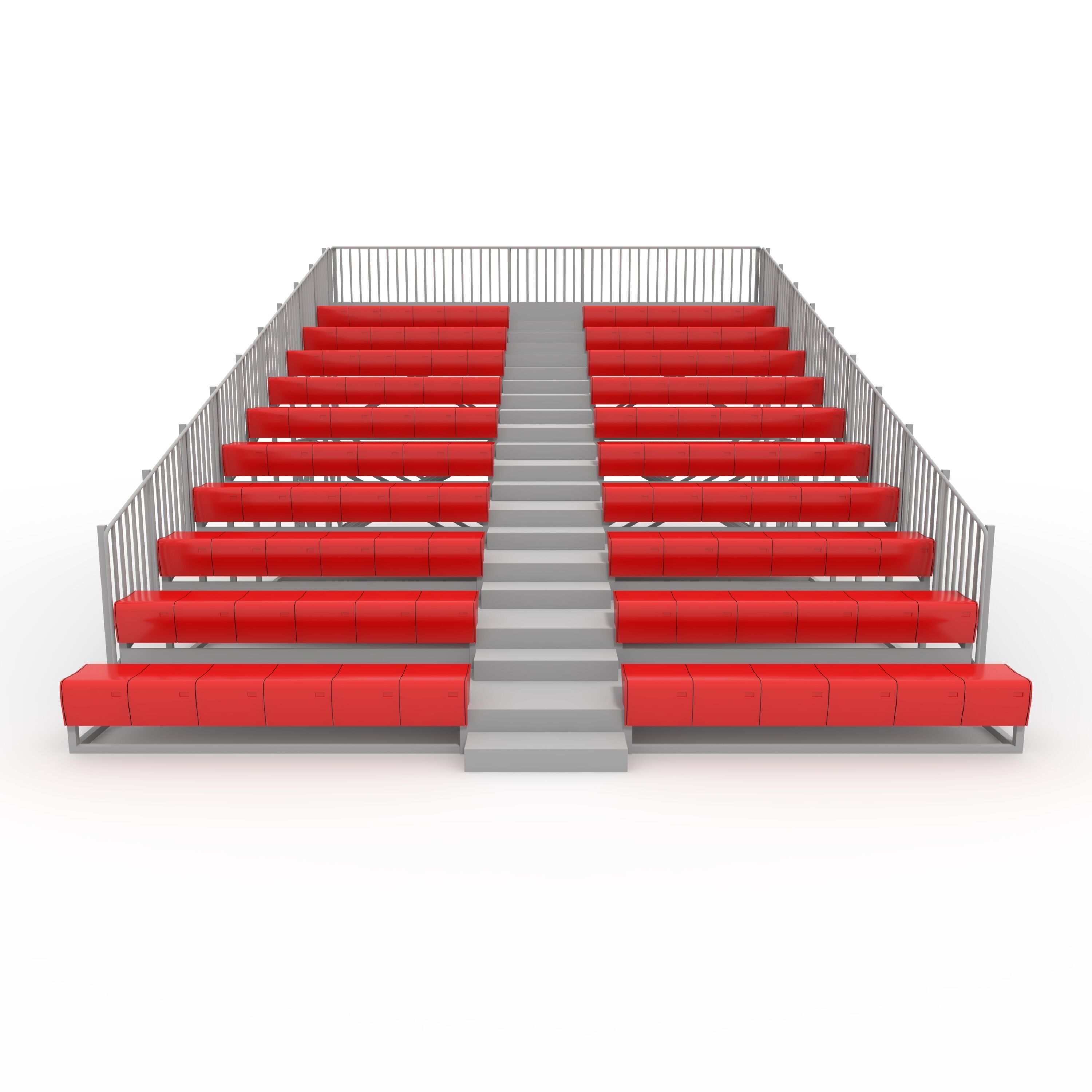 Bleachers 54 3D model_10