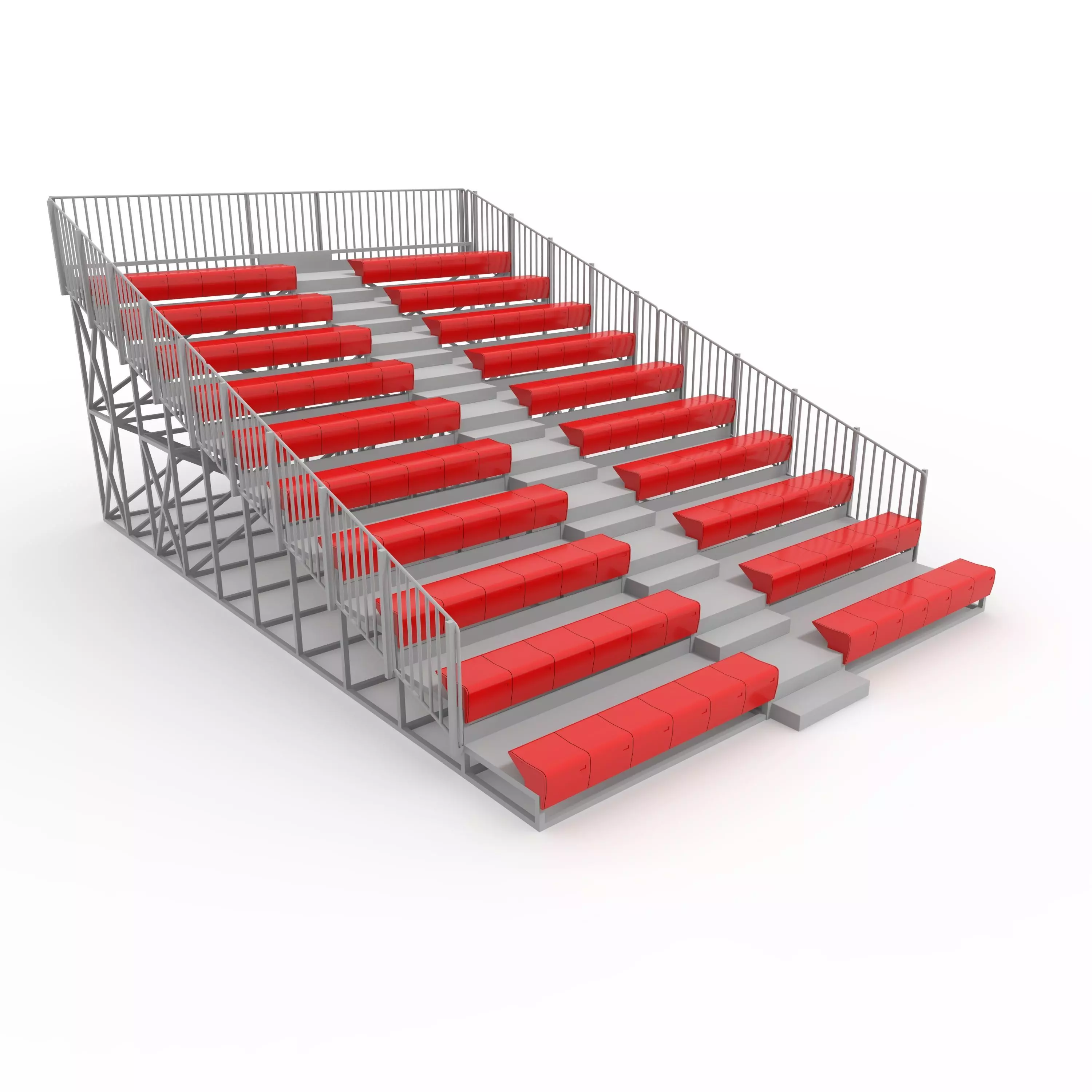Bleachers 54 3D model_0