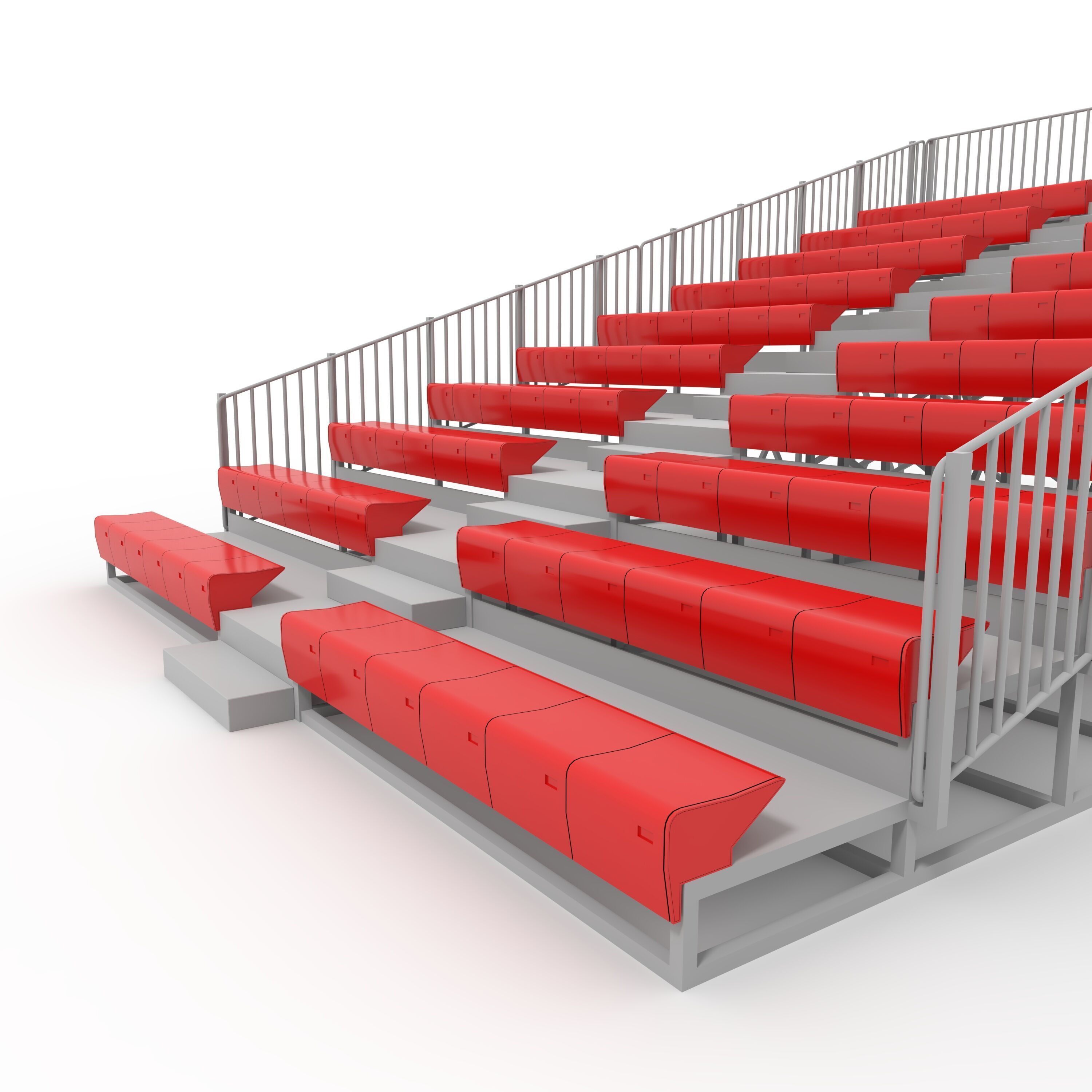 Bleachers 54 3D model_20