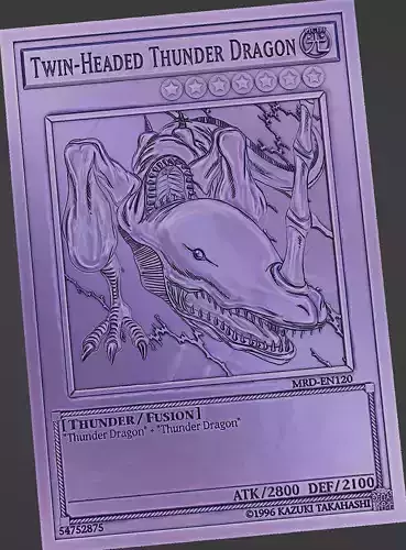 Twin-Headed Thunder Dragon - yu-gi-oh