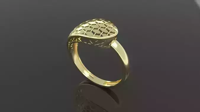 Lightweight ring 3D print model