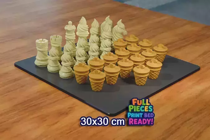 Choco Cream Chess  3D print model