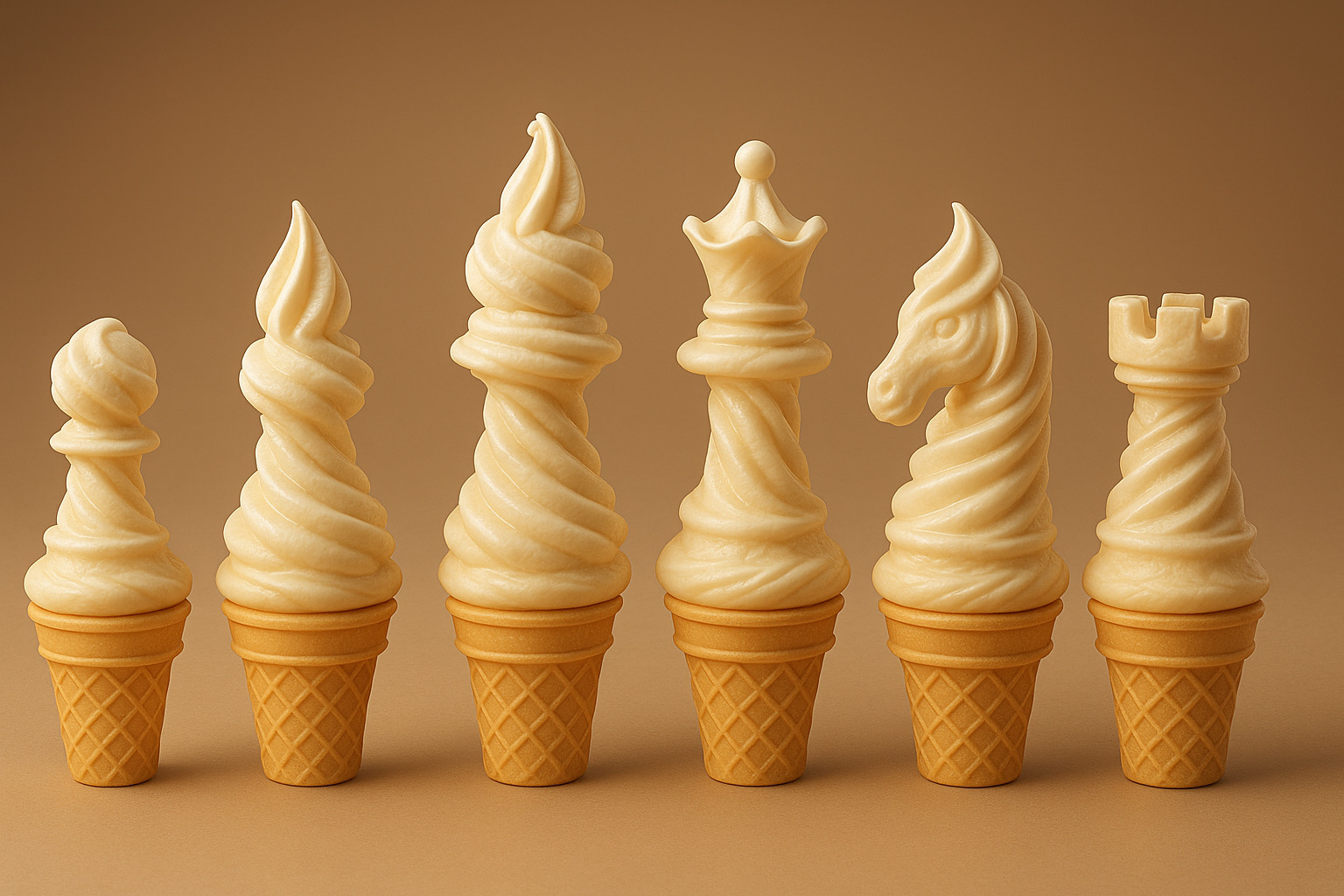 Choco Cream Chess  3D print model_3