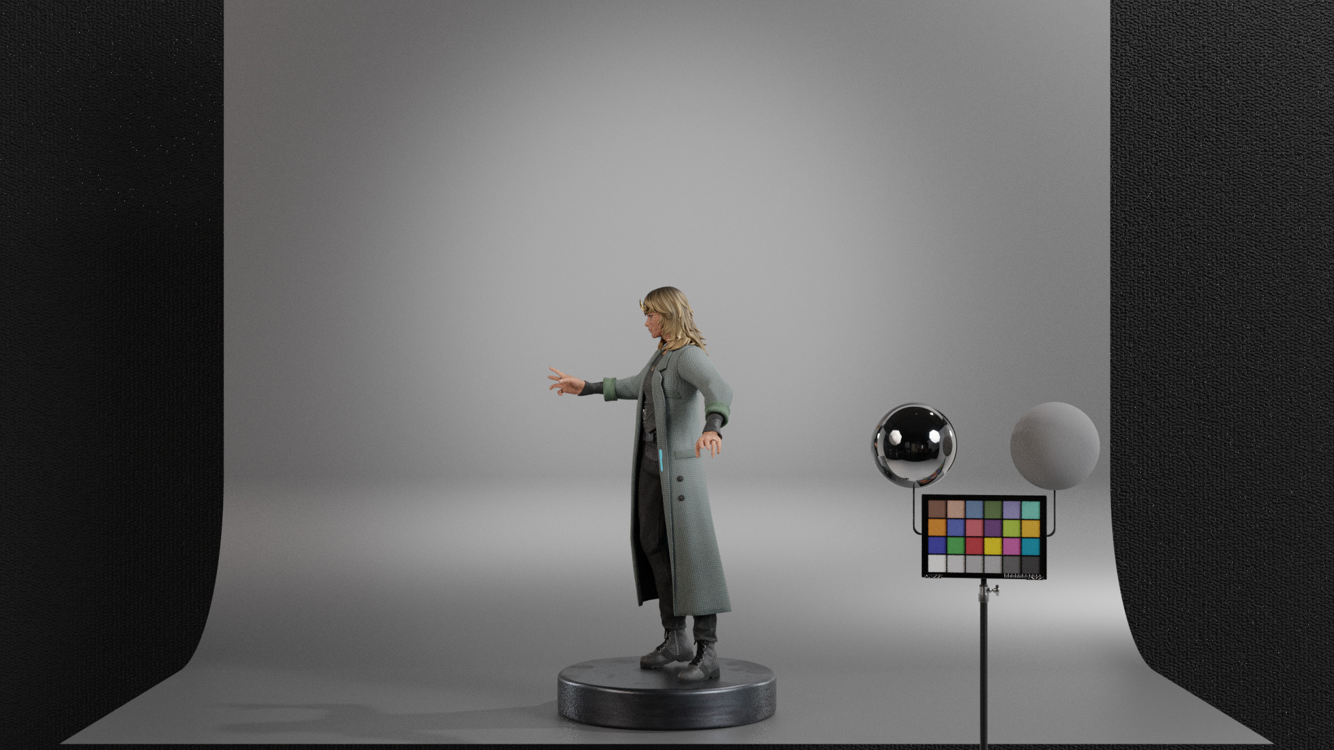 Sylvie Laufeydottir Low-poly 3D model_15