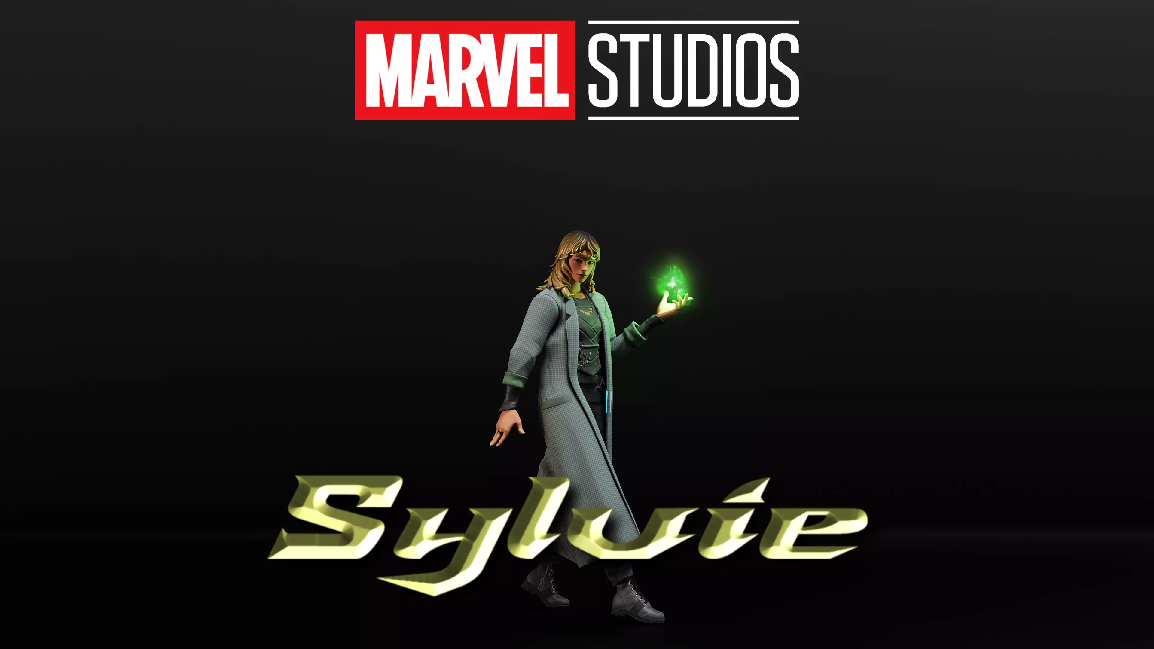 Sylvie Laufeydottir Low-poly 3D model_0